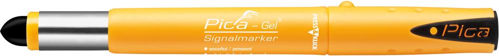Imagen de MARCADOR DE SEÑALES PICA-GEL NEGRO PICA
