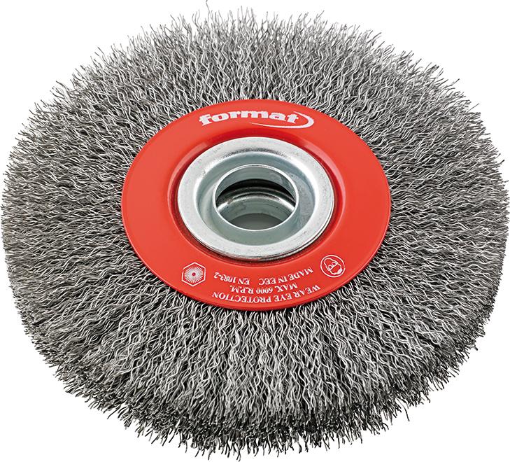 Imagen del producto Cepillo circular acero 100x20mm FORMAT