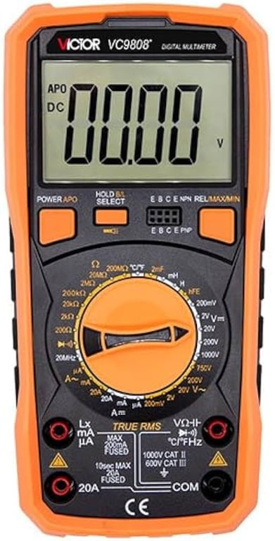 Imagen del producto MULTIMETRO DIGITAL HASTA 20A BASICO PROF