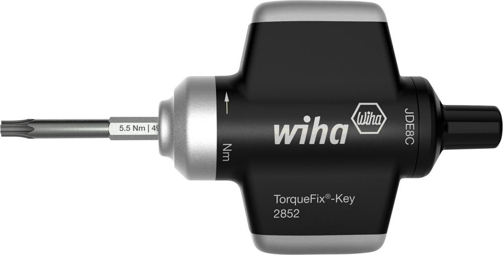 Imagen de DESTORNILLADOR DINAMOMÉTRICO CON MANGO DE LLAVE TORQUEFIX-KEY 2NM MM WIHA