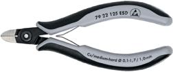 Imagen de CORTAALAMBRES PRECISIÓN 7922 ESD 125MM KNIPEX