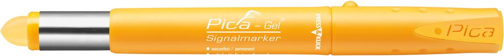 Imagen de MARCADOR DE SEÑALES PICA-GEL AMARILLO PICA