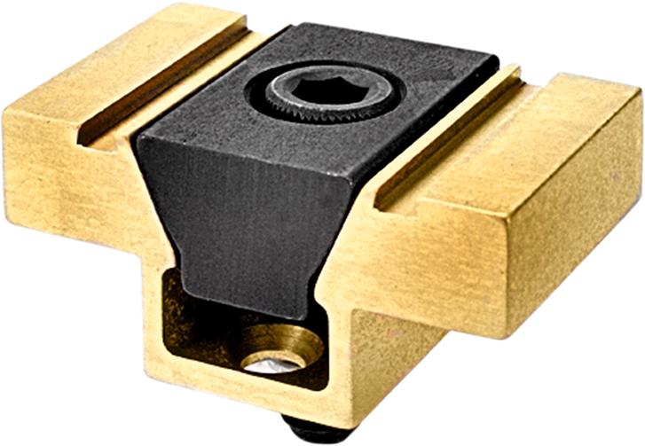 Imagen del producto Bloque sujeción cónica doble sujeción positiva 6,68kN placa de bloqueo