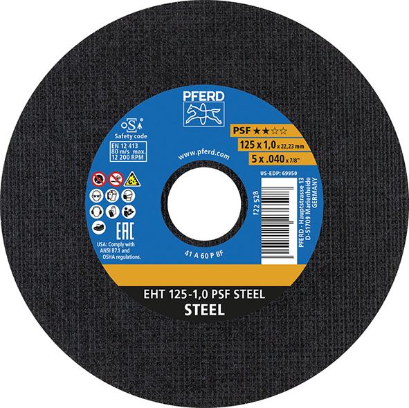 Imagen de DISCO DE CORTE RECTO A24PPS 178X3MM PFERD
