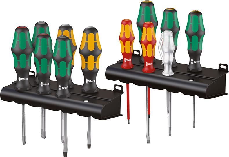 Imagen de JGO DESTORNILLADORES 05051010001 KRAFTFORM XXL12 UNIDADES WERA