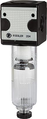 Imagen de FILTRO MULTIFIX CON RECIPIENTE POLICARBONATO 16BAR BG3 G1/2" RIEGLER