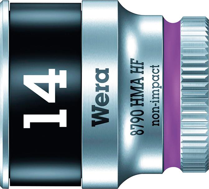 Imagen de LLAVE DE VASO 1/4" 14 MM HEX. FUN. RET. WERA