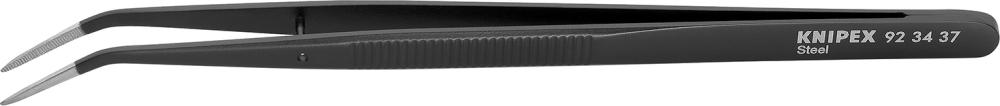 Imagen de PINZA DE PRECISIÓN PUNTIAGUDA CURVADA 155MM NEGRO KNIPEX