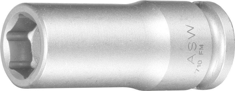 Imagen de VASO DE LLAVE DE VASO DE FUERZA LARGO C/ IMÁN ELÁSTICO 3/8" 10MM ASW