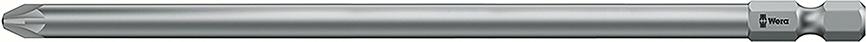Imagen de PUNTA DUREZA TENAZ 1/4" DIN 3126 E6,3 PZ2X152MM WERA