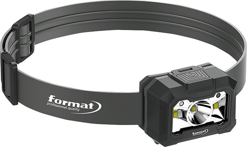 Imagen de LINTERNA CASCO DE BATERÍASENSOR 200/100/400LUMEN FORMAT