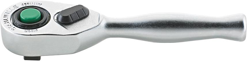 Imagen de CARRACA REVERSIBLE CON PALANCA 1/4" 80 DIENTES 90MM 418QR STAHLWILLE