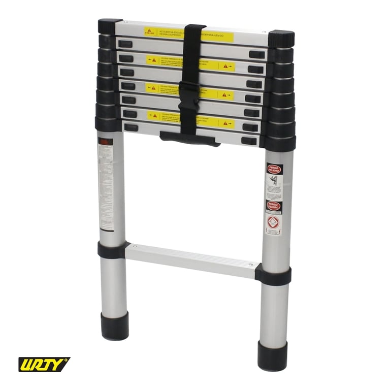 Imagen del producto Escalera Telescópica de Aluminio | Plegable, Compacta y de Alta Resistencia