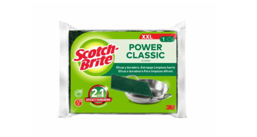 Imagen del producto ESTROPAJO SCOTCH BRITE FIBRA VERDE GIGANTE