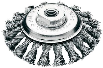 Imagen del producto Cep. cónico alam. de ac. 100x12mm trenzado 0,5mm Lessmann
