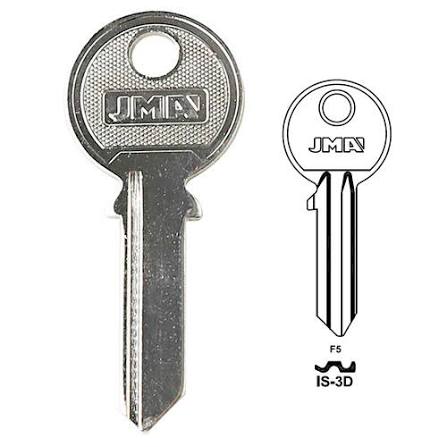 Imagen del producto LLAVE ACERO IS-3D JMA