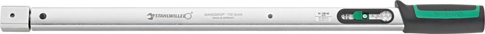 Imagen de LLAVE DINAMOMÉTRICA 730/40Q 80-400NM 14X18MM STAHLWILLE