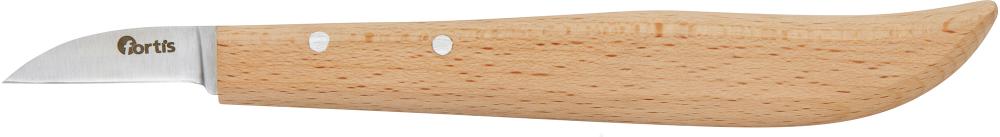 Imagen de CUCHILLO DESBARBAR/ DESBARBADOR CON MANGO MADERA 140MM FORTIS