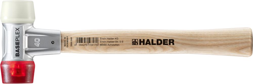 Imagen del producto Martillo antirrebote Baseplex 40mm CA / nilon Halder