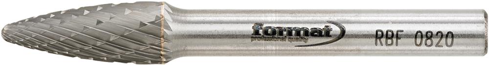 Imagen del producto Fresa c/ mango MD arco demedio punto 0820 C 6mm 8x20mm FORMAT