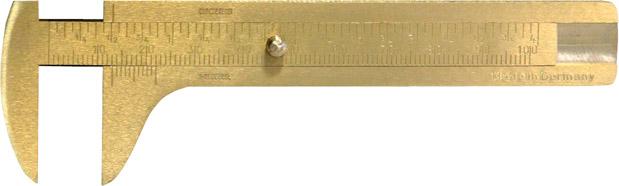 Imagen de PIE DE REY PEQUEÑO LATÓN 100MM FORTIS