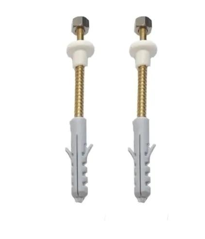 Imagen del producto JUEGO 2 TORNILLOS INODORO BIDE LATERAL PARED