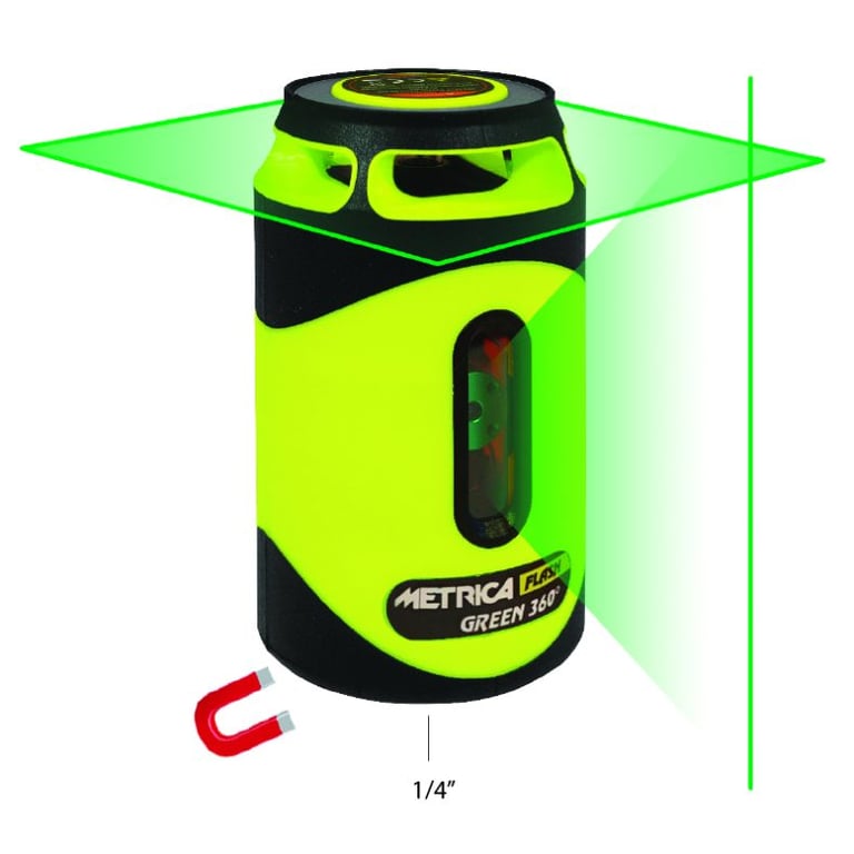 Imagen del producto NIVEL LASER HORIZONTAL 360º VERTICAL 90º