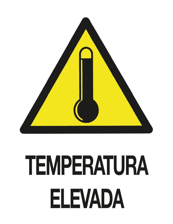Imagen del producto ADHESIVO 10X15 PELIGRO TEMPERATURA ELEVADA
