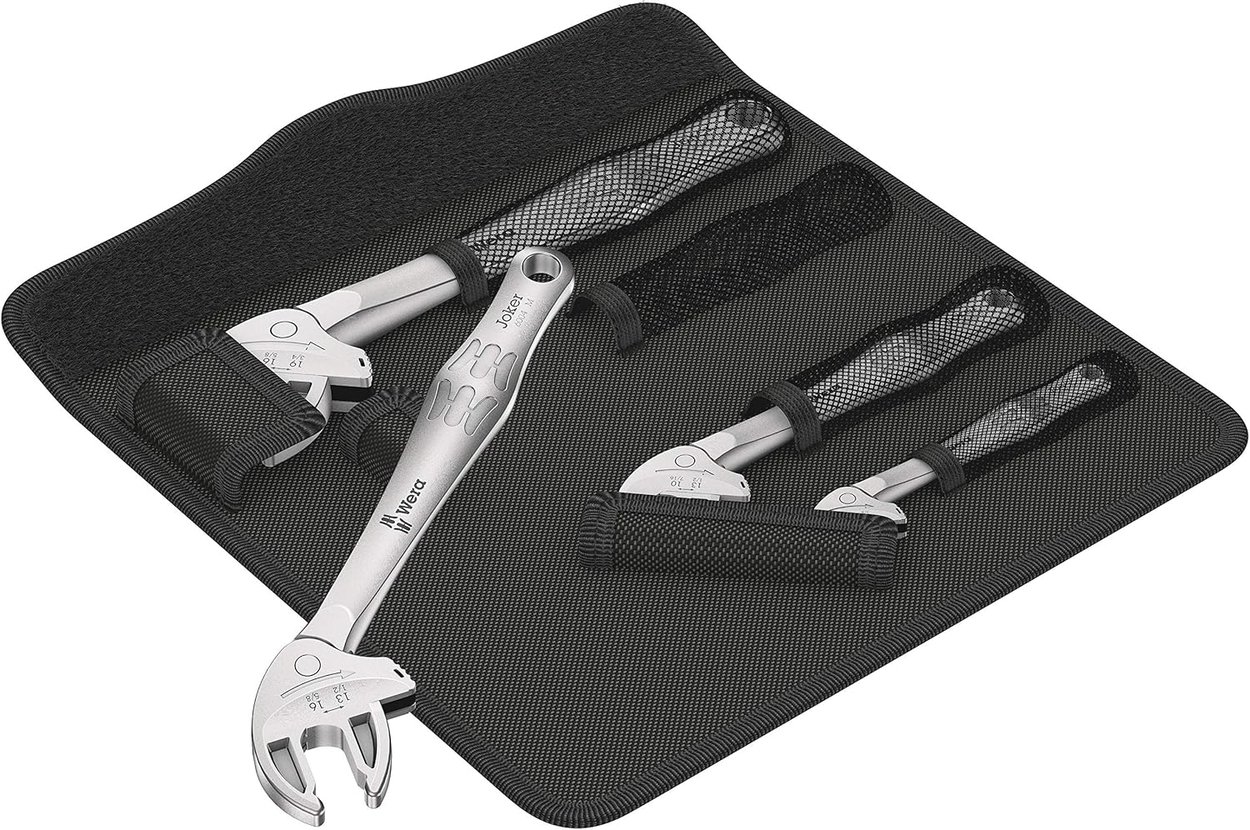 Imagen del producto Joker 6004 Juego de llaves de boca autoajustable - 4 piezas