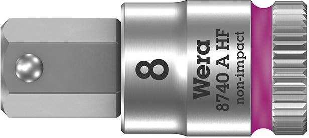 Imagen de PUNTA PARA DESTORNILLADOR1/4" HEMBRA HEX CON FUNCIÓN RETENCIÓN 8X28MM WERA