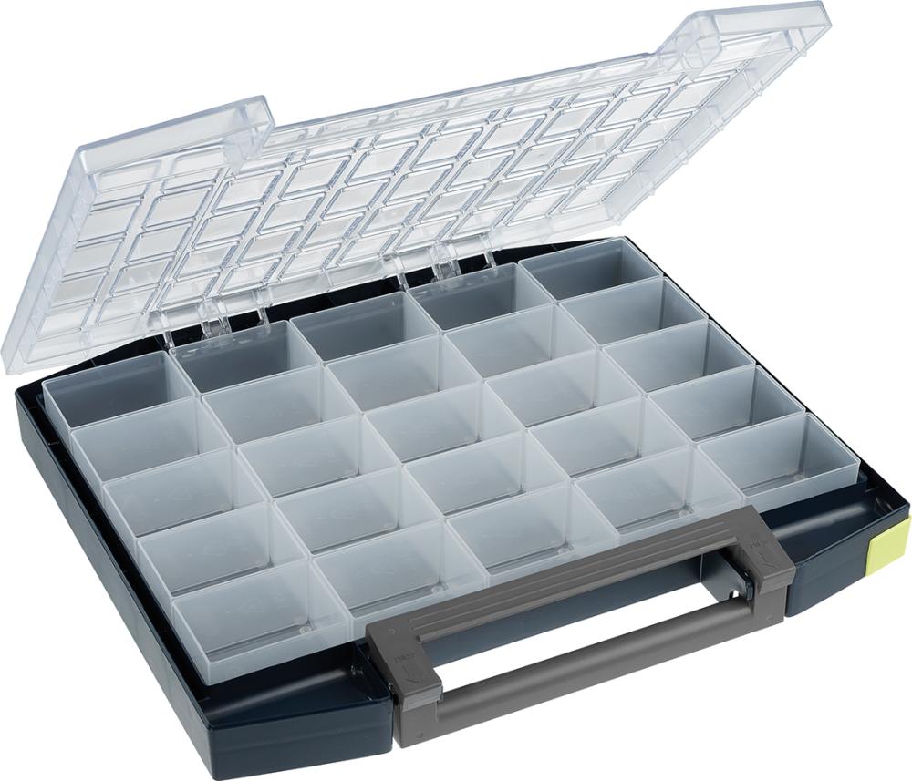 Imagen de MALETÍN DE SURTIDO POLICARBONATO BOXXSER 55 5X10-25 AZUL RAACO