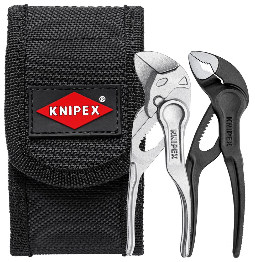 Imagen de JUEGO ALICATES MINI 2 PIEZAS EN RIÑONERA KNIPEX