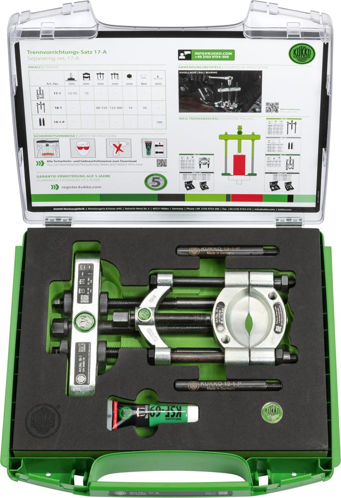 Imagen del producto Jgo separador/extractor rodamientos 75mm KUKKO