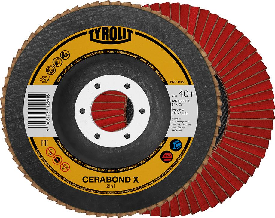 Imagen del producto Dis. abr. .lá. CERABOND X125mm CA-60 Tyrolit ond.