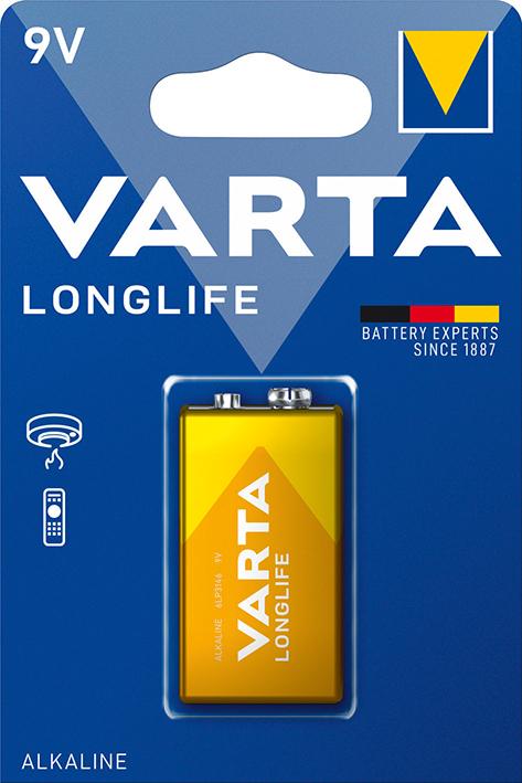 Imagen del producto Bateria LONGLIFE 9V Bateria E-Block, de 1 Bli. Varta