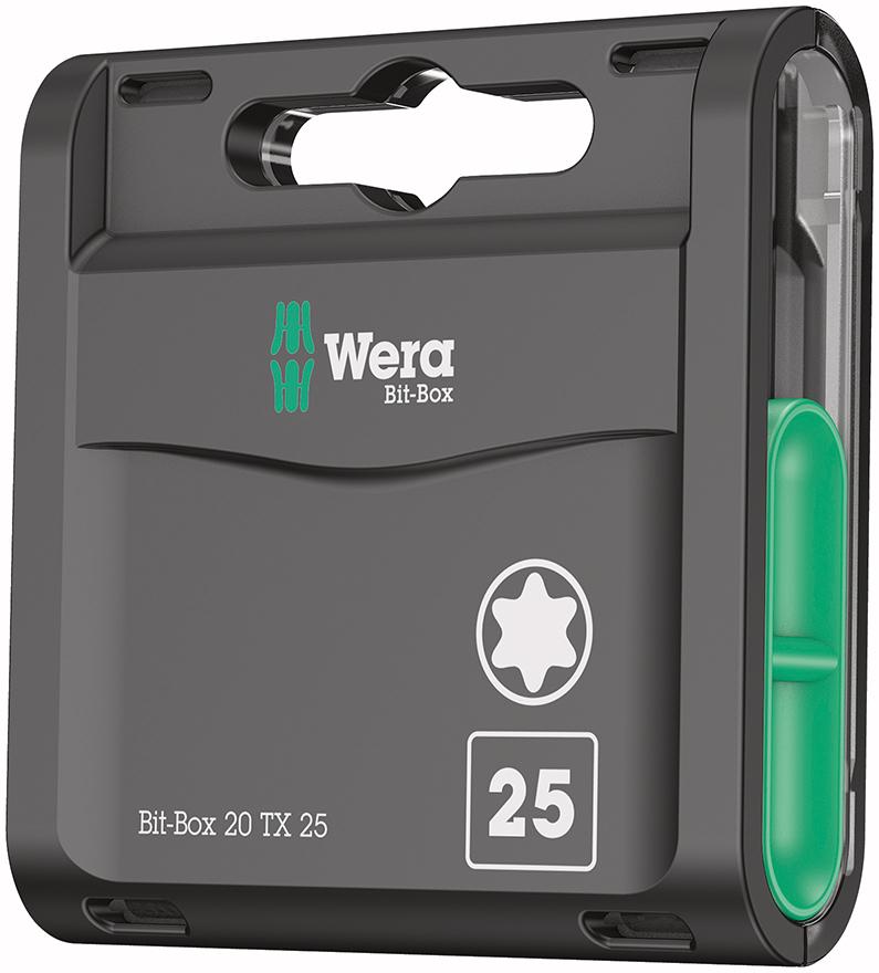 Imagen del producto Caja puntas 20H 20 u puntas T25x25mm Wera
