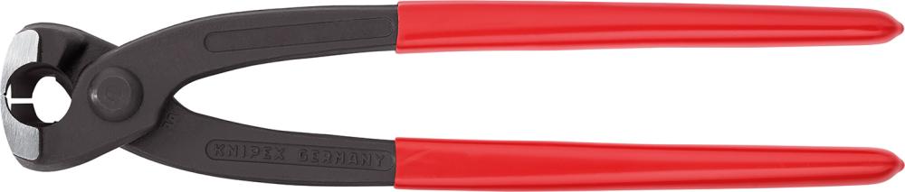 Imagen de TENAZAS ABRAZADERA PARA ABRAZADERA 1 Y 2 OREJA C/MORDAZA PRESIÓN LATERAL 220MM KNIPEX