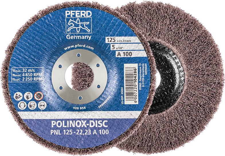 Imagen del producto Disco abrasivo POLINOX 125x22,23mm A 100 Pferd