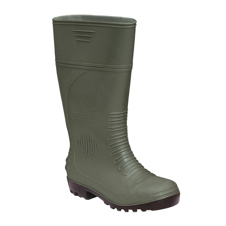 Imagen del producto BOTA P/AGUA C/PUNTERA ALTA VERDE 2091 CAUCHO NITRILO
