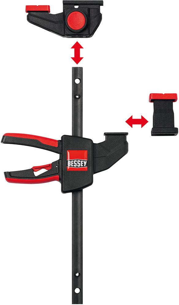 Imagen de SARGENTO MONOMANUAL 150X60MM / 120-310MM 2 UNIDAD BESSEY