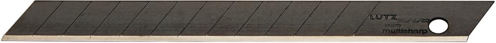 Imagen de HOJA SECCIONABLE BLACK 9MM PAQUETE C/ 10 U. LUTZBLADES