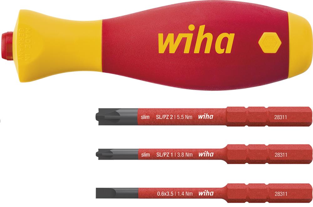 Imagen de JUEGO DE DEST. VDE 4 PZAS. SOFTFINISH WIHA