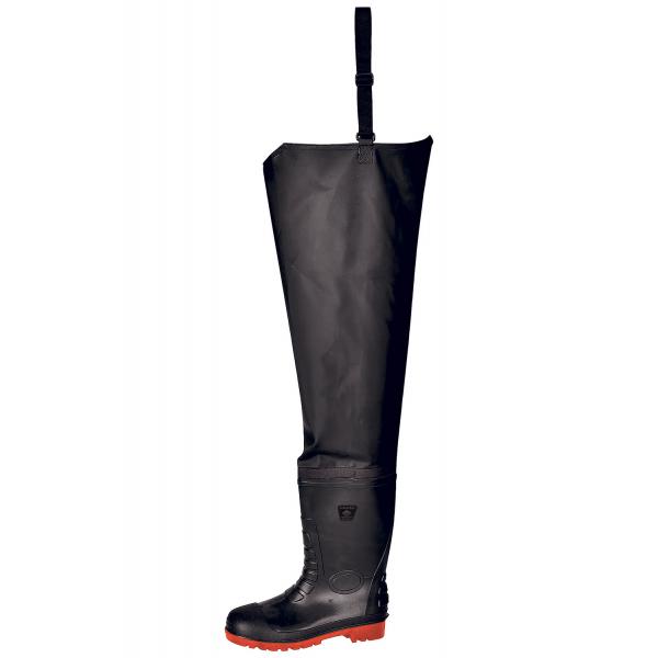 Imagen del producto BOTA VADEADOR HASTA CINTURA C/PUNTERA NEGRO T-39
