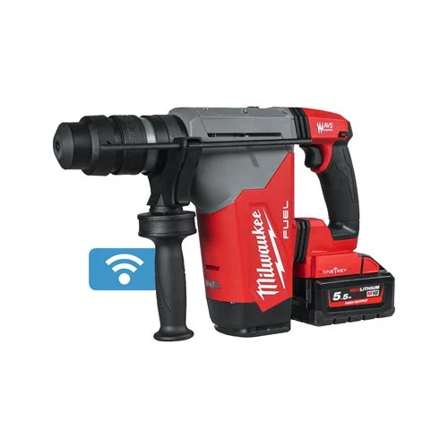 Imagen del producto MARTILLO SDS-PLUS 4J. M18 FIXTEC 2BAT. 18V 5.0AH 4 MODOS