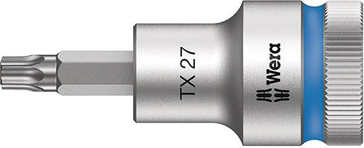 Imagen de PUNTA PARA DESTORNILLADOR1/2" C/ FUNCIÓN RETENCIÓNT27X60MM WERA
