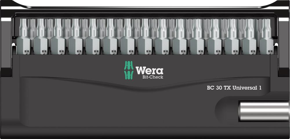 Imagen del producto Jgo puntas Bit-Check 30 TX universal 1 Wera
