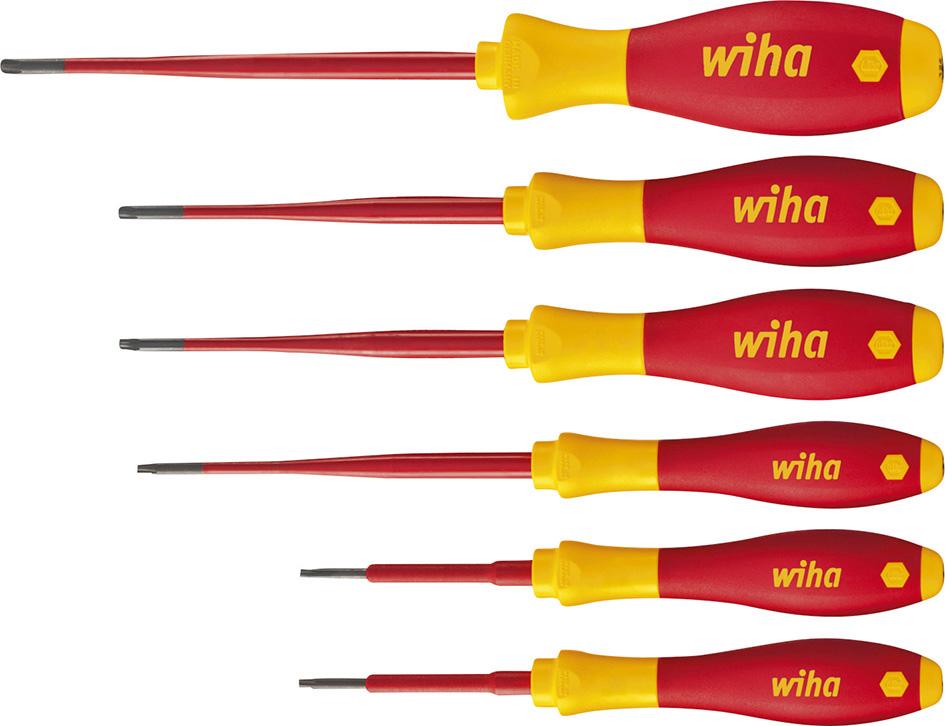 Imagen del producto Juego destornilladores VDE slim 6 pzas T8-25 Wiha