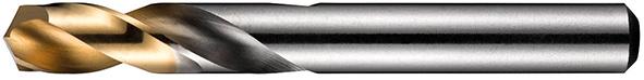Imagen del producto Broca corta HSS DIN1897N 10,2mm 135G tipo N 2,5xD A02210.2 TiN pnta Dormer