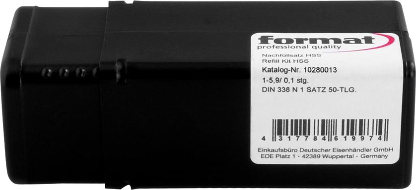 Imagen del producto Jg recambio broca espiralDIN338 HSS RN 1.0-5,9mm FORMAT