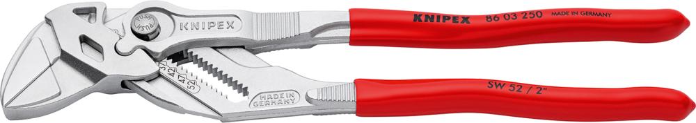 Imagen de ALICATE PICO DE LORO KNIPEX | TENAZA AJUSTABLE PARA TUBOS CON MANGO PLASTIFICADO